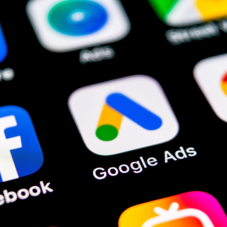 A picture featuring a Google Ads logo.